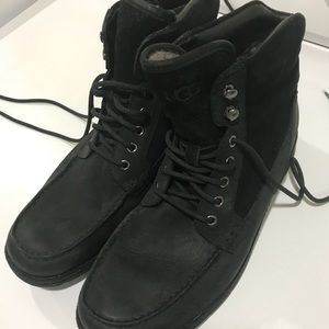 Ugg Mens All Leather Barrington All Weather Boot